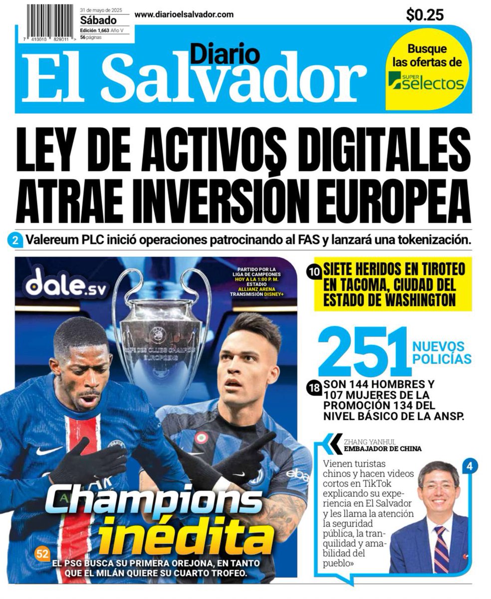 Peter Sekhon (@s5peter) on Twitter photo ๐๏ธ ๐๏ธ Read all about it ๐๏ธ ๐๏ธ
๐จ VLRM Markets and Club Deportivo FAS enter into Landmark Tokenisation Partnership Agreement
<a href="/ValereumPLC/">Valereum PLC</a> <a href="/CDeportivoFAS/">Club Deportivo FAS</a>
#VLRM
#RWA + #Tokenisation = ๐ฅ ๐ ๐๏ธ ๐๏ธ Read all about it ๐๏ธ ๐๏ธ
๐จ VLRM Markets and Club Deportivo FAS enter into Landmark Tokenisation Partnership Agreement
<a href="/ValereumPLC/">Valereum PLC</a> <a href="/CDeportivoFAS/">Club Deportivo FAS</a>
#VLRM
#RWA + #Tokenisation = ๐ฅ ๐