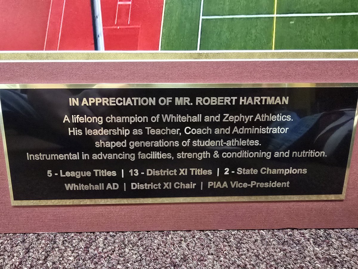 I've been incredibly blessed over these past 30yrs &amp; 23 as AD to work with so many awesome admin, coaches, support, and most importantly athletes.  My dream job!  This dept has grown on the backs of so many.  I'm just glad to be a small part.  Thanks WCSD! #zephyrtough