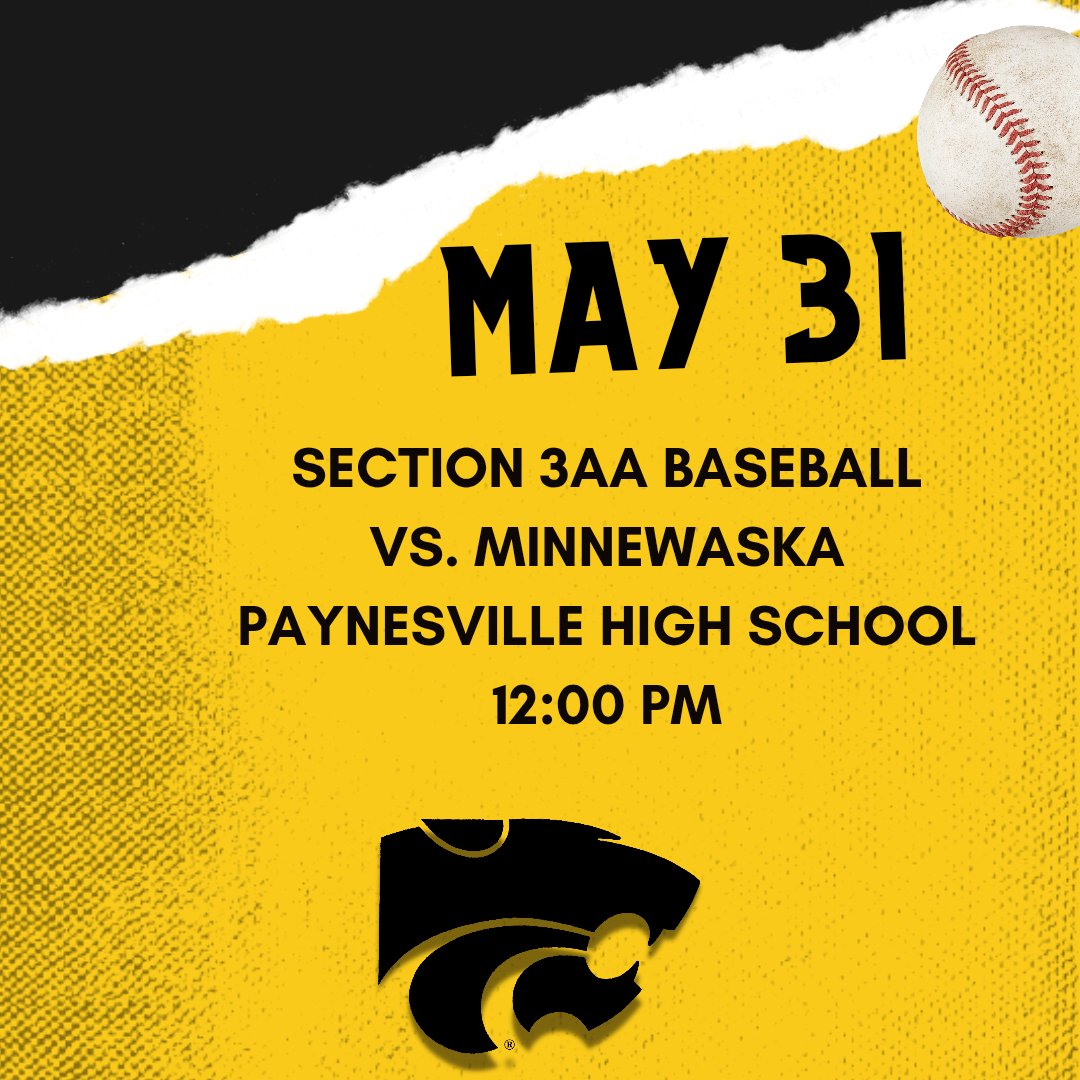 Busy Saturday for the Cats as section competition continues for baseball and track and field.  #NLSWildcats
