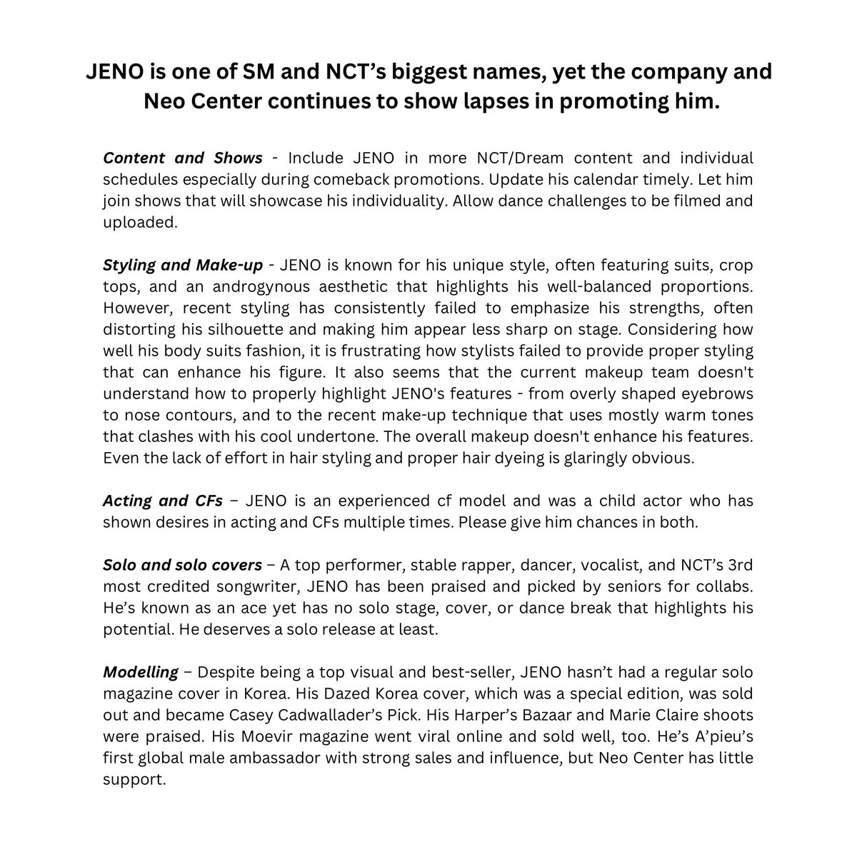 D-2 JENFS! start dropping the tags!! 

🖇 tinyurl.com/forjn119

TREAT JENO BETTER
#NeoCenter_Promote_JENO

<a href="/SMTOWNGLOBAL/">SMTOWN</a>
<a href="/NCTsmtown/">NCT</a>
<a href="/NCTsmtown_DREAM/">NCT DREAM</a>
<a href="/NCT_OFFICIAL_JP/">NCT_OFFICIAL_JP</a>