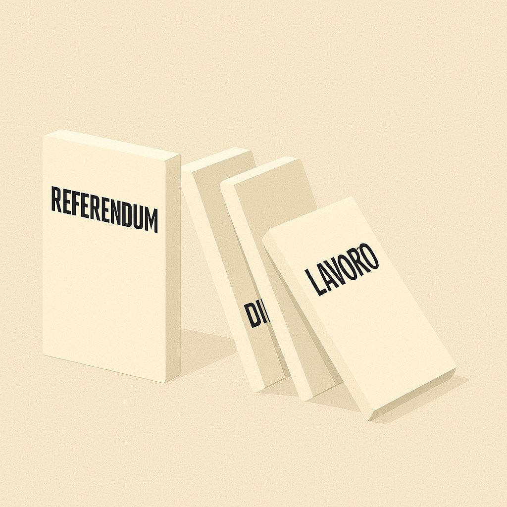 🗳️ Se l'elettorato di destra si mobilita contro la cittadinanza, scatta il quorum anche sui referendum lavoro della CGIL.
⚠️ Se vincono, toccherà al governo riscrivere le leggi.
✍️ Saranno più favorevoli o meno ai lavoratori?
♟️ Strategia o trappola?
#Referendum2025 #lavoro