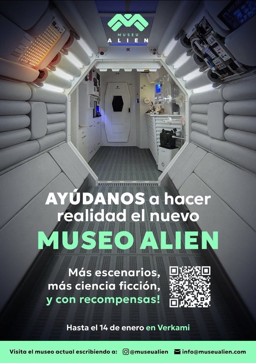 Solo quedan 8 horas !!!
Ayudadnos en el último momento comprando un pack !!
Llévate tu entrada anticipada al nuevo Museo !
verkami.com/projects/38680…

NECESITAMOS MUCHOS RT !!