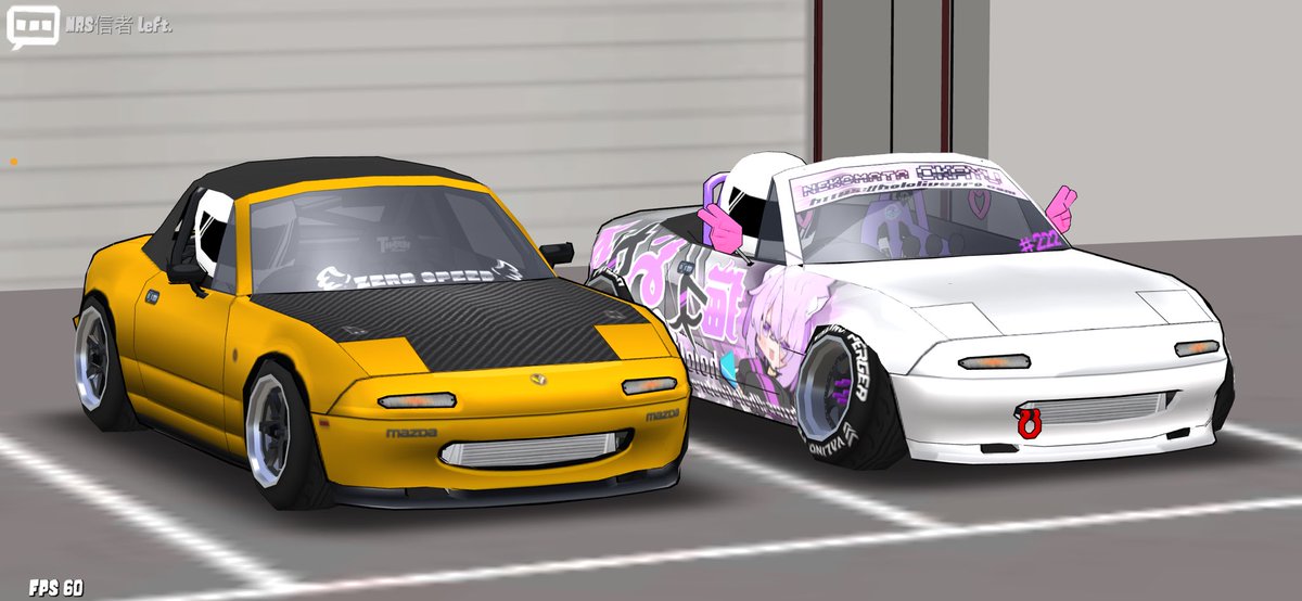 ina_zumaaa_rs68's tweet image. 珍しく野良にロードスターいました👀
あ、Jリミテッドほぼ完成しました
 #frlegends  #zero_speed