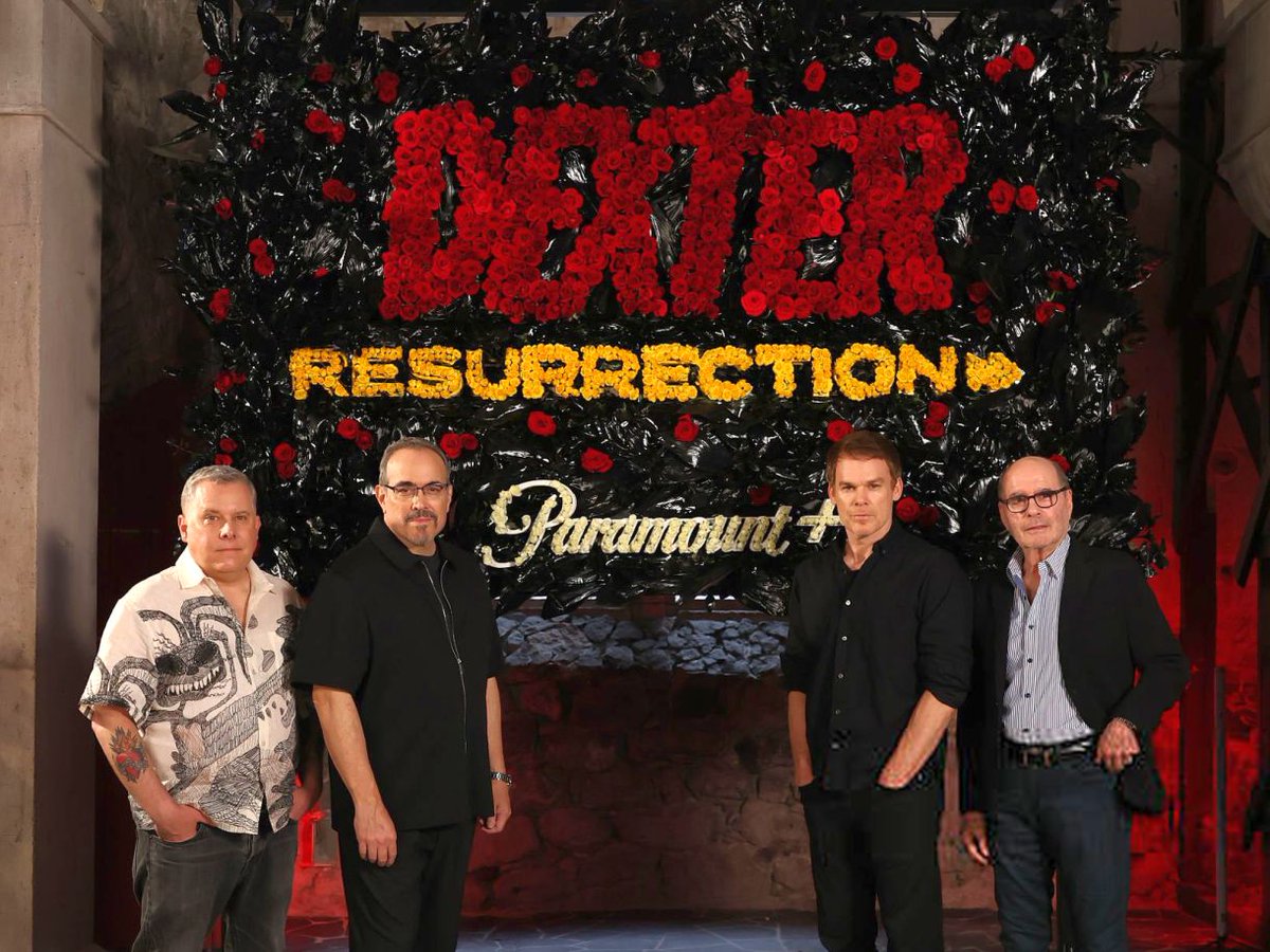Tonight's the night! 🩸

CCXP Mexico 2025: 'Dexter: Resurrection' Stars and Creators Reunite for Photo Call - See the Images! dexterdaily.com/2025/05/ccxp-m…

#DexterResurrection #Dexter #CCXPMX