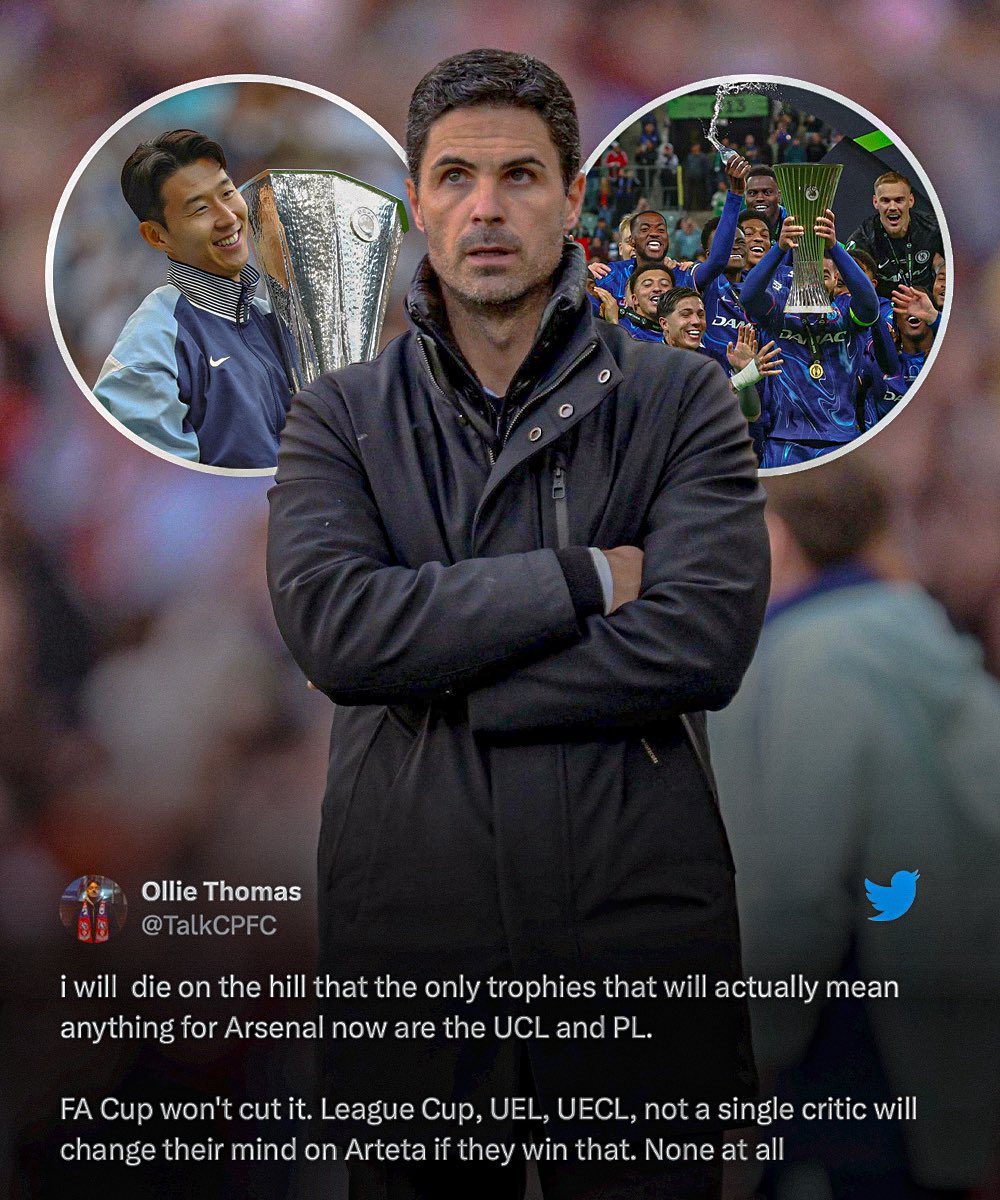 now.arsenal (@now_arsenai) on Twitter photo Absolutely spot on. I couldn’t have said it any better.
Arsenal are aiming to win the two biggest trophies possible and nothing else will cut it.
🗣️| <a href="/TalkCPFC/">Ollie Thomas</a> Absolutely spot on. I couldn’t have said it any better.
Arsenal are aiming to win the two biggest trophies possible and nothing else will cut it.
🗣️| <a href="/TalkCPFC/">Ollie Thomas</a>