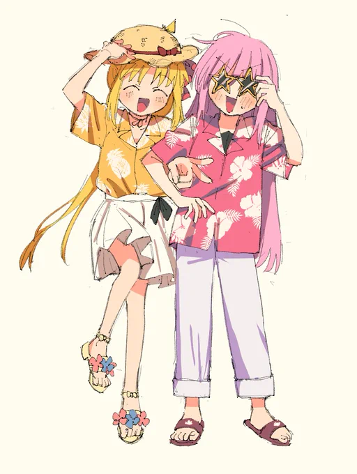 例の服のぼ虹