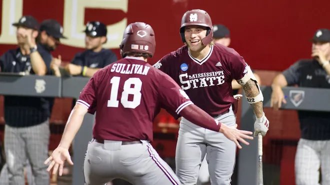 HUGE win for Mississippi State last night.

There is just something about post season baseball that gets the gears turning for the Maroon and White!

All I can say is…

Don’t let the Dawgs get hot.

#OmaDawgs