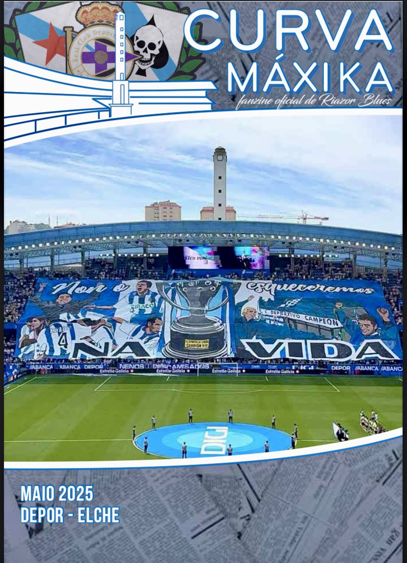 A temporada acaba cunha nova edición do noso fanzine. 

Durante a previa e na nosa bancada poderedes adquirilo. Non deixes pasar a oportunidade!