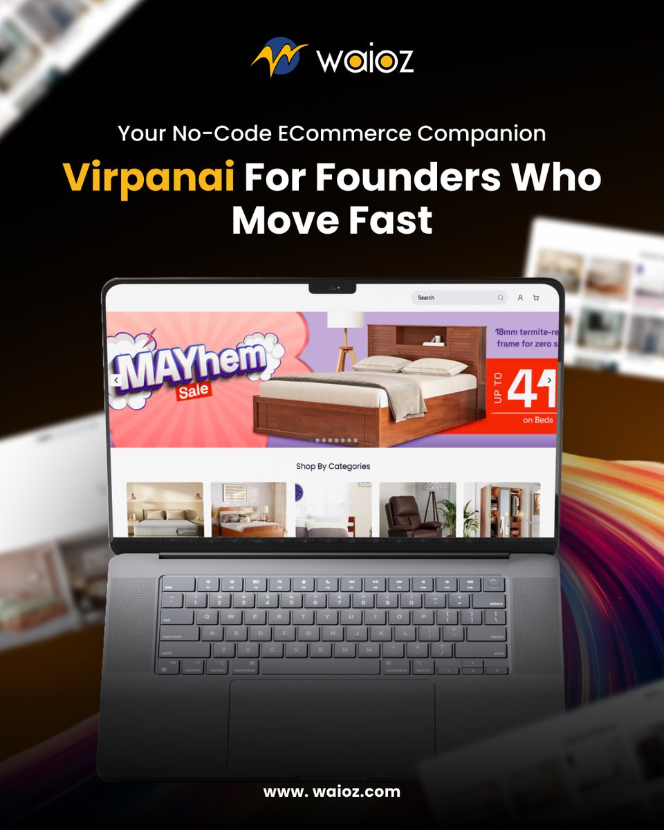 WAIOZ_offl's tweet photo. Built for founders who move fast, Virpanai helps you launch your eCommerce app without writing a single line of code.  Ready to launch fast and scale faster at << https://t.co/tbaVdh7epn , Call 📞  India: +91 9344939383 , 📧support@waioz.com 
#nocodeecommerce #waioz https://t.co/fP5zdOJWfV