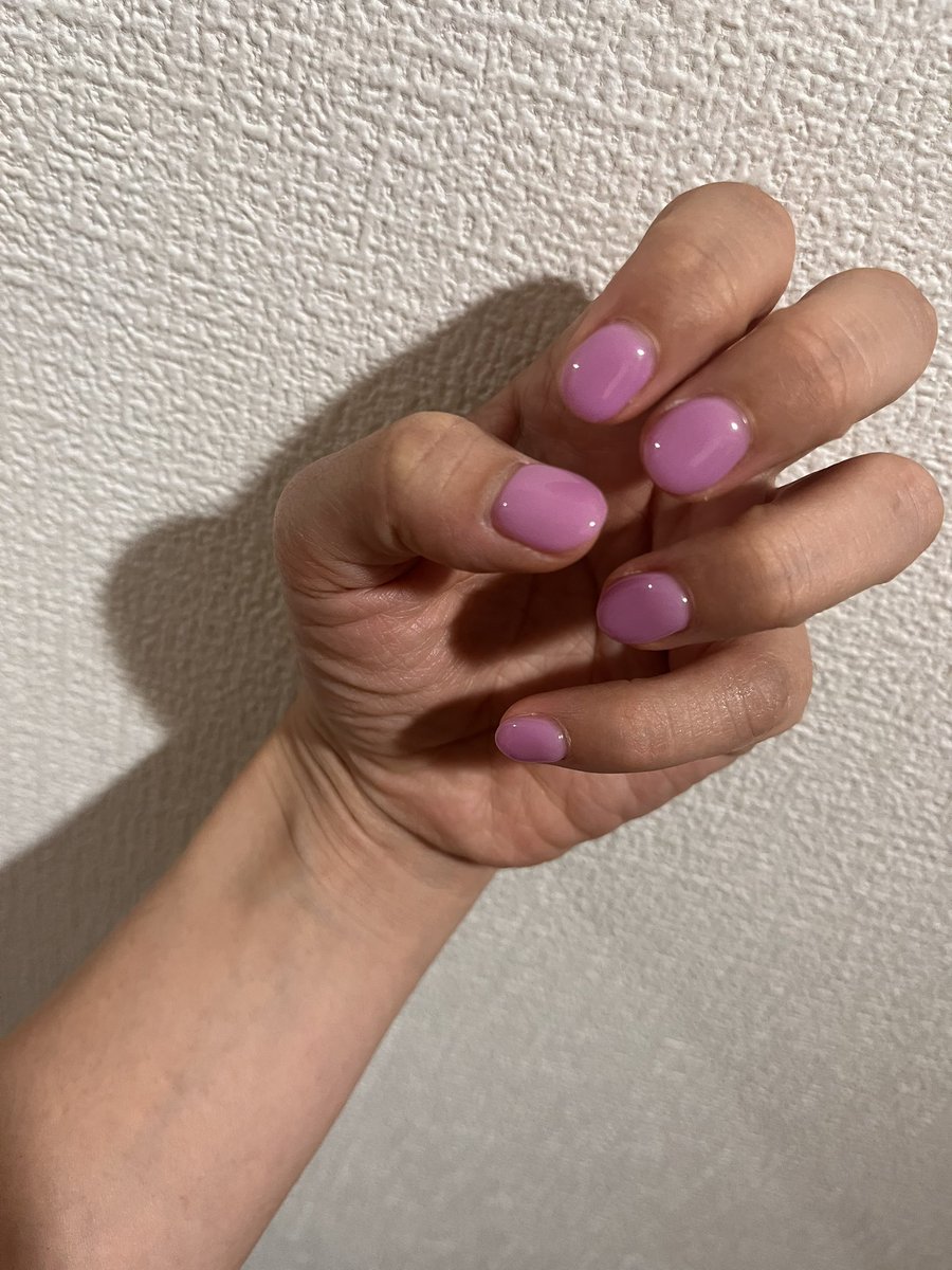 _Lisa777's tweet photo. 紫のようなピンクのような💜🩷
ちゅるちゅるワンカラーが気に入っている🫧 https://t.co/4PcriEhfvs