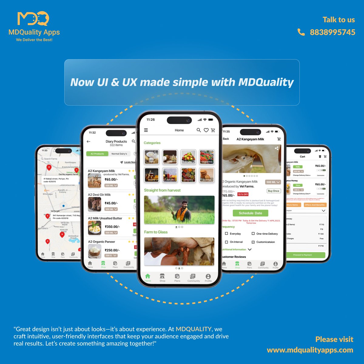 mdqualityapps's tweet image. Seamless UI/UX Solutions for Smart Apps – Powered by MDQuality.

📞 Call us: 8838995745
🌐 mdqualityapps.com

#UIUXDesign #AppDesign #UserExperience #UserInterface #MobileAppDesign #MDQualityApps #DigitalInnovation  #UXMatters #TechSolutions #AppDevelopment  #mdq