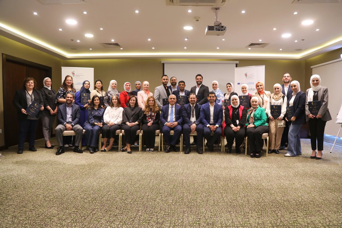 Congrats to the new facilitators &amp; to the institutions working together to build stronger foundations for democratic participation in Jordan! 

After 2 weeks of hands-on learning, 20 facilitators from <a href="/iecjo/">المستقلة للانتخاب</a> &amp; CSOs completed the BRIDGE ToT workshop &amp; are ready to lead!