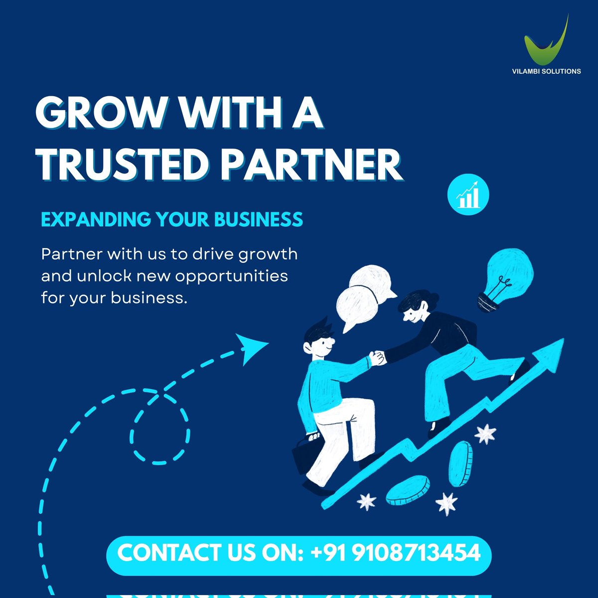 VilambiSolutio1's tweet image. Ready to amplify your online presence? Partner with #VilambiSolutions and unlock your brand&apos;s digital potential.

For more details contact:+91 9108713454

#DigitalMarketing #BusinessGrowth #TrustedPartner #OnlinePresence #SEO #GrowthMarketing