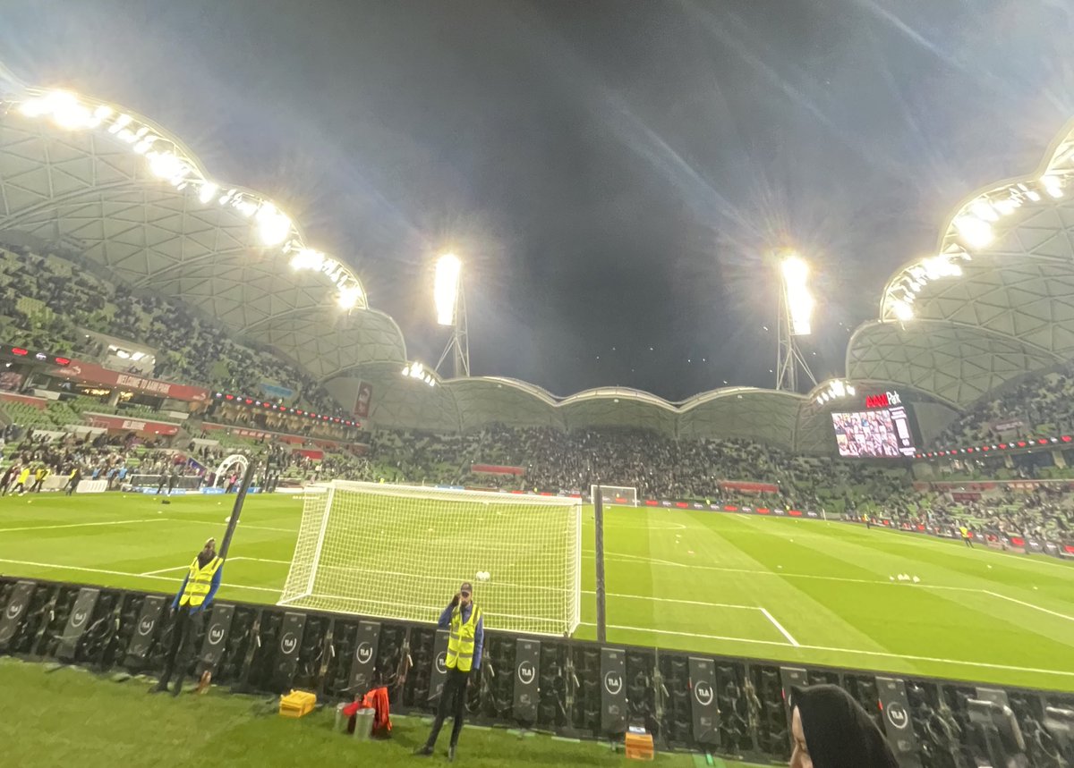 Melb 🏟️❤️🩵 #MCYvMVC #ALeagueGrandFinal