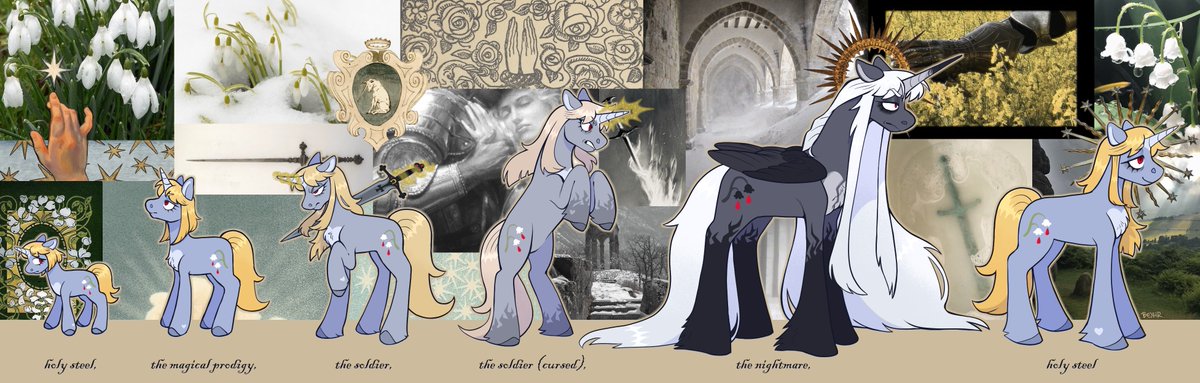 the evolution of holy steel