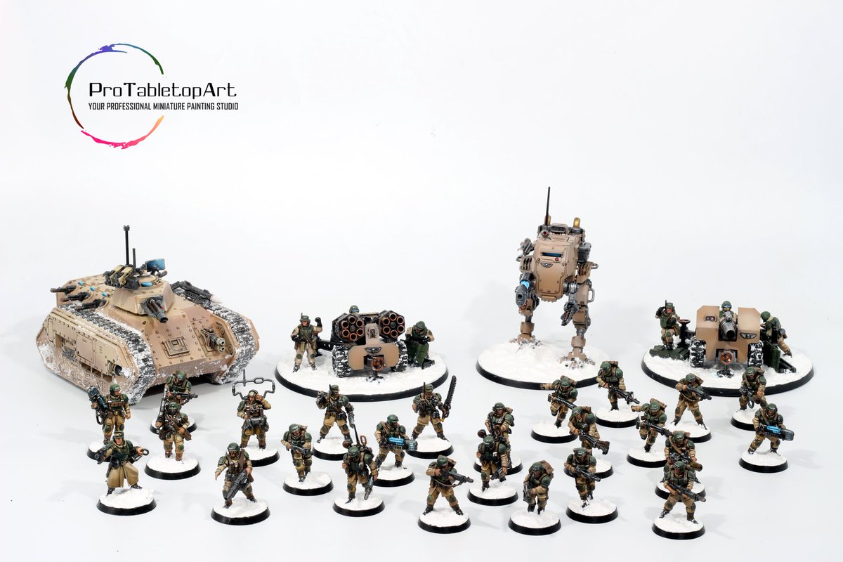 #AstraMilitarum #Warhammer40k commission done! 
All pictures: flickr.com/photos/1102466…