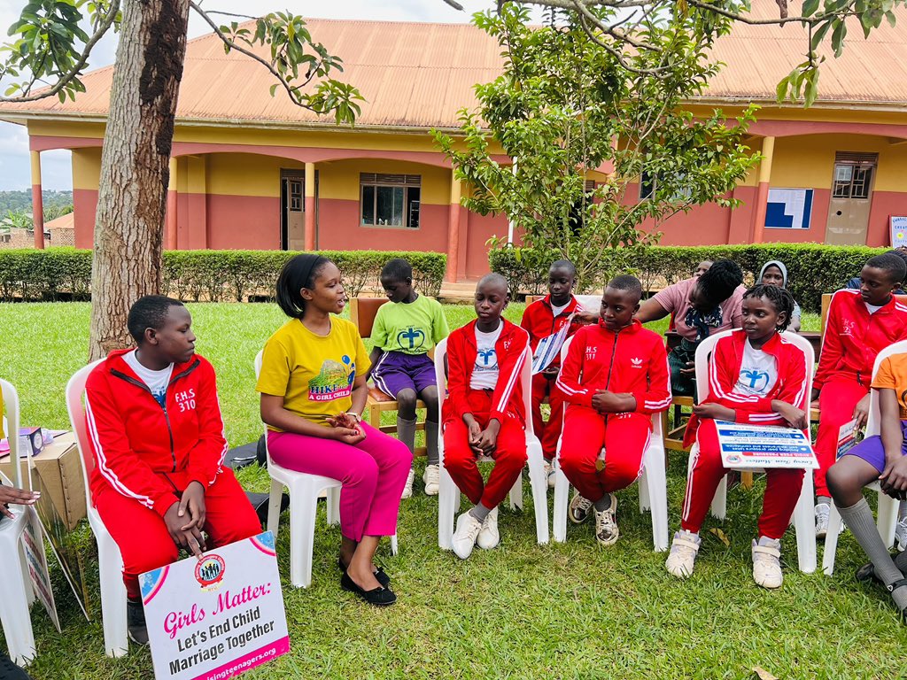 Yesterday, we spent time with pupils of Faith Heart School in Lukwanga, Wakiso, talking menstrual hygiene, peer pressure, life skills  and respectful relationships. 
Their curiosity was inspiring. Their growth, undeniable. One child at a time, we are building a better tomorrow.