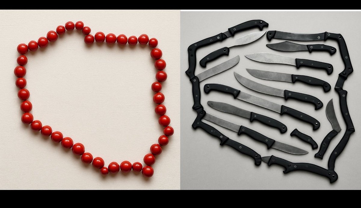 Wiedzieliście, że z różnych domowych przedmiotów można ułożyć kształt Polski? 
Wystarczy trochę wyobraźni i inteligencji