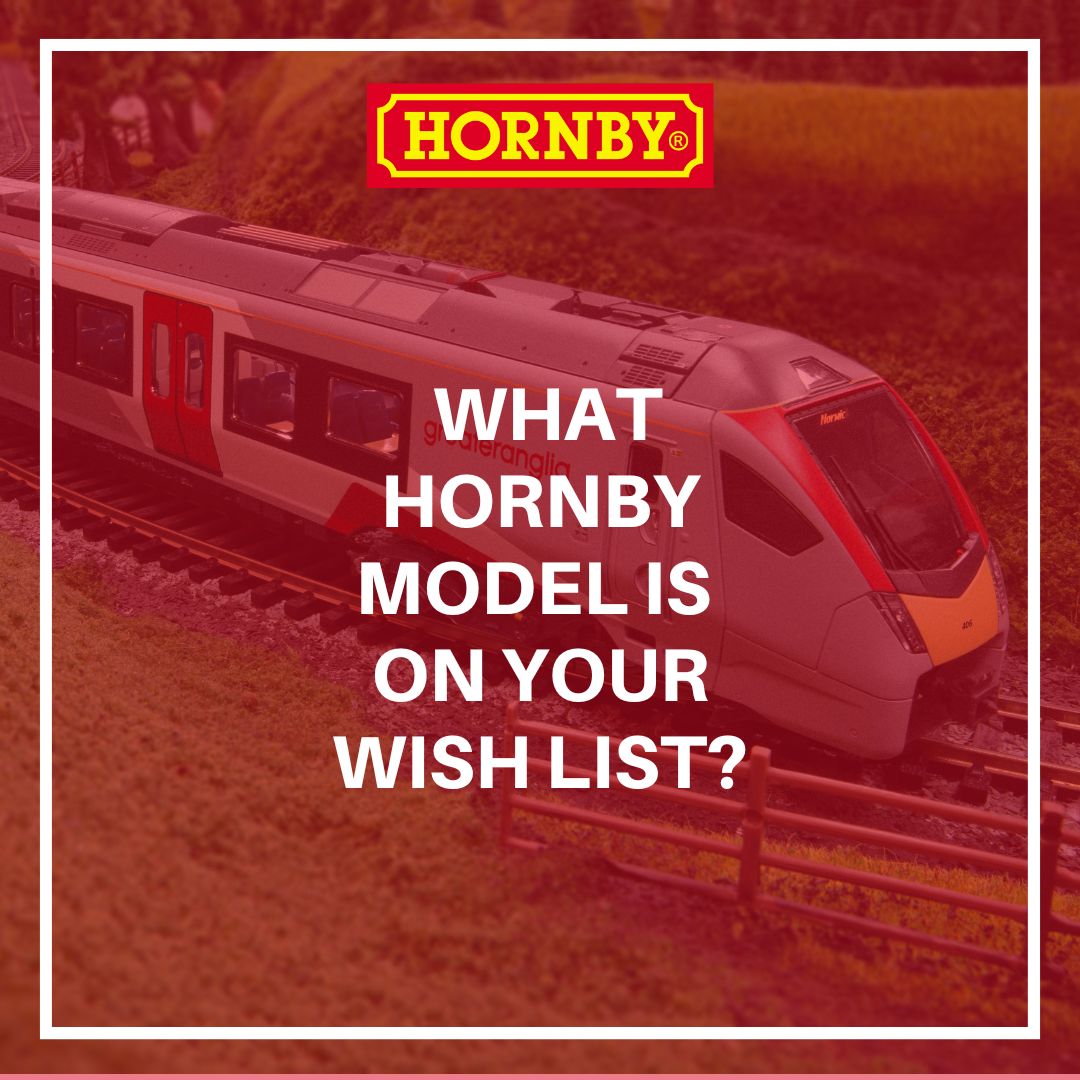 Whether it's a treat for yourself, or a subtle nudge to someone who should treat you, what Hornby model is on your wishlist? 🚂

Tell us in the comments below! 👇

#Hornby #Modelrailway #Hornbytrains