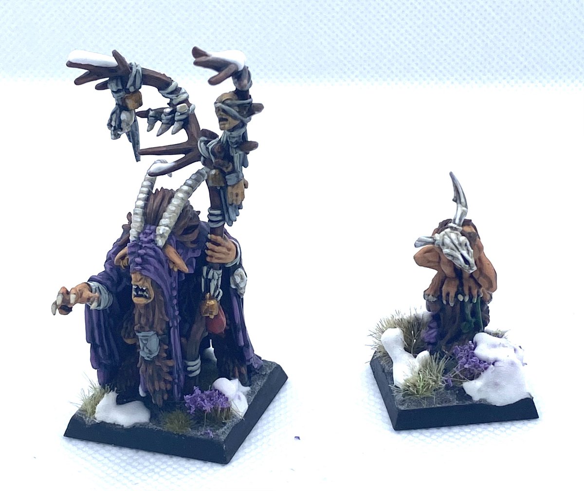 I’ve been lucky enough to get my hands on the Kralmaw kit, the newest Shaman for the #BeastmenBrayherds for #TheOldWorld have a look at the foul creature here #AdWIP goonhammer.com/the-old-world-…