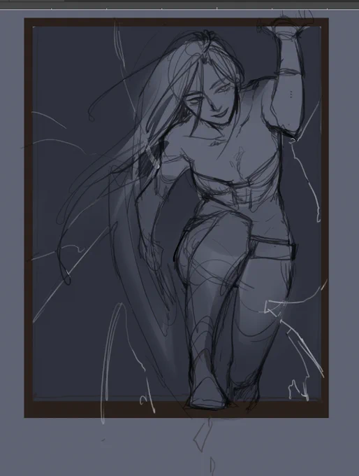 #dmc sketches. the first of many