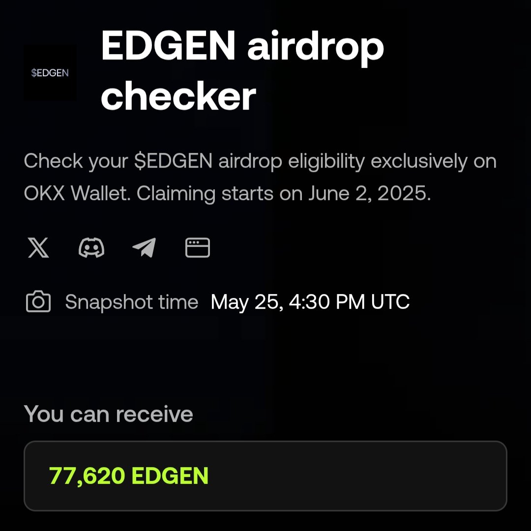 CryptoTelugu (@cryptohindio) on Twitter photo πFeedback to <a href="/layeredge/">LayerEdge</a> team
π€I saw many of my community members got very small allocation
π« While I got 77K $EDGEN tokens
π€·I think mostly because of my referrals
πThanks to team for this allocation, but I would be happy if community get better share
πMy suggestion
1οΈβ£Fix πFeedback to <a href="/layeredge/">LayerEdge</a> team
π€I saw many of my community members got very small allocation
π« While I got 77K $EDGEN tokens
π€·I think mostly because of my referrals
πThanks to team for this allocation, but I would be happy if community get better share
πMy suggestion
1οΈβ£Fix