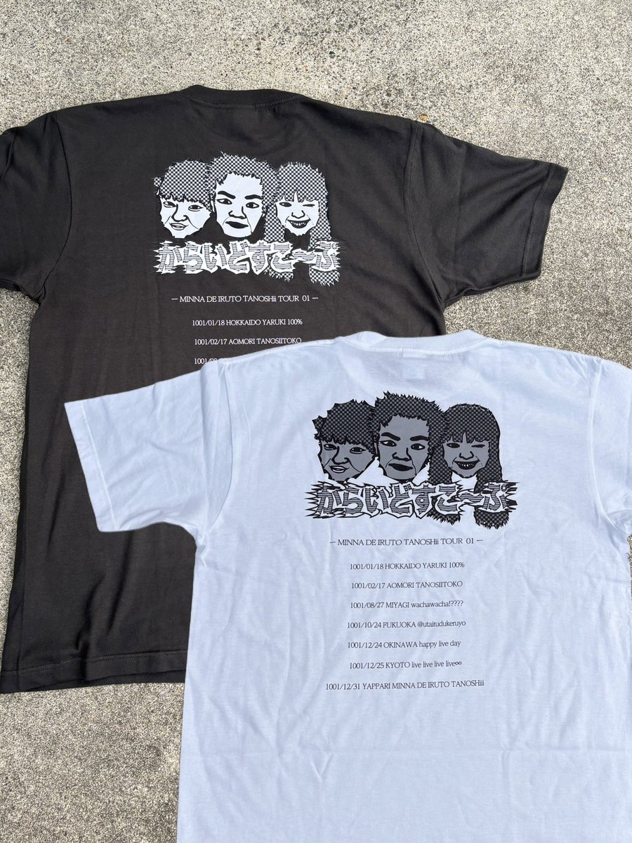 KALEIDSCOPE NEW GOODS ＼ ◉ロゴタオル 各色¥2000 ◉架空ツアーT