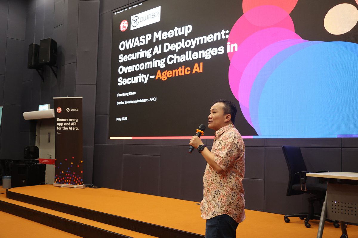 sherpasecmy's tweet image. The OWASP session has officially wrapped up! SherpaSec is proud to have collaborated with the OWASP Kuala Lumpur Chapter for this cybersecurity meetup.

Big thanks to @owaspmy and all fellow supporters for making this event such a blast💥

#SherpaSec #OWASP #Cybersecurity #meetup