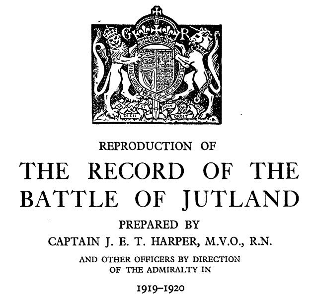 simonharley's tweet image. Meanwhile, Harper retired in 1927 and produced his own account of Jutland. In an attempt to counter this, the Admiralty finally published a version of his record as a command paper in 1927. Years of acrimony would have been avoided had Beatty and Co. not been so sensitive! /End