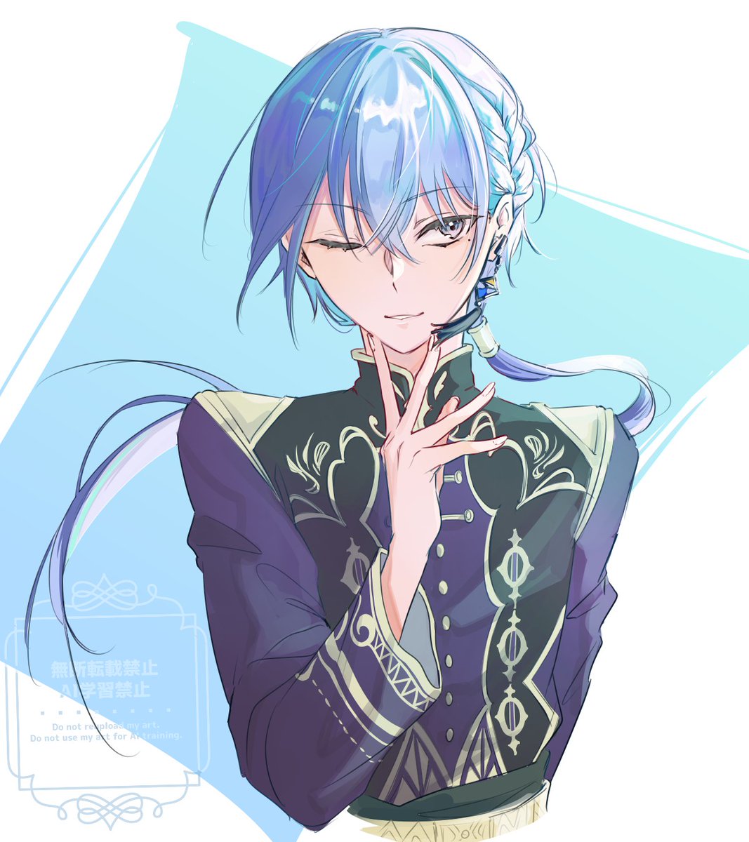 chaaaaa__1001's tweet image. 冬弥くんのロングヘア🙌
#prsk_FA