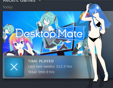 A thousand hours with this cutie already (≧◡≦) ♡ I dont like how pixelated she looks here but oh well