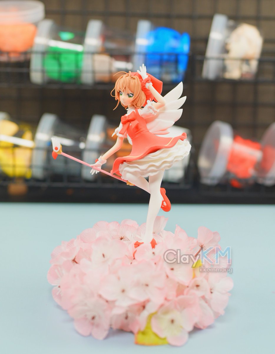 Clay_KM's tweet photo. Cardcaptor Sakura 🌟
Handmade clay art figure 🥰
#CardCaptorSakura #カードキャプターさくら 
#Clay https://t.co/ADYJFtG0Sm