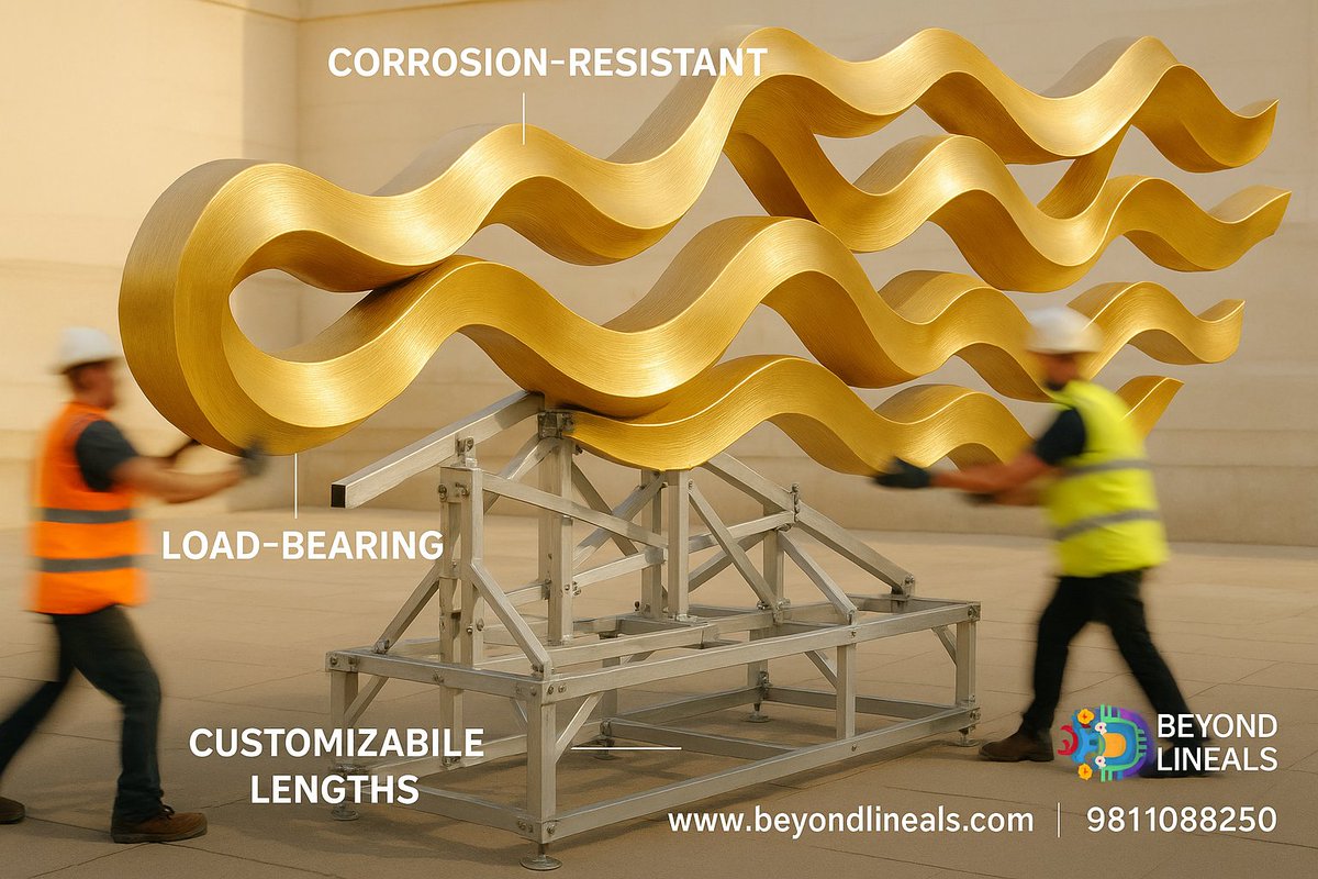 Beyondlineals's tweet photo. #Invisible #Strength
Behind every #masterpiece is an engineered #support #system
#Aluminum #extrusions offer #strength #stability & #resistance needed for #outdoor & #indoor #sculptures
🔩#Applications: Outdoor #art #public #installations #museum-#grade #mounts
🌐#BeyondLineals https://t.co/L5XV9TqeDS