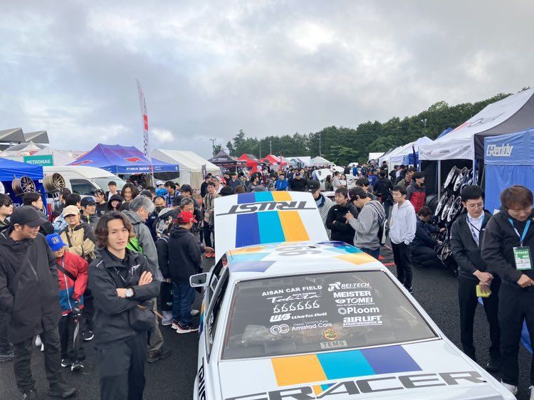 富士スピードウェイイベント広場では、GReddy ソアラが人気の模様🤭

もちろん明日も展示してます！