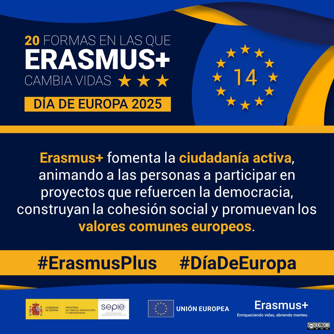 ¡Hoy es el último día! 

Forma parte de los afortunados en ganar un kit de material promocional. 

Etiquétanos en tus vídeos e imágenes del #DíaDeEuropa, #TúHacesEuropa.