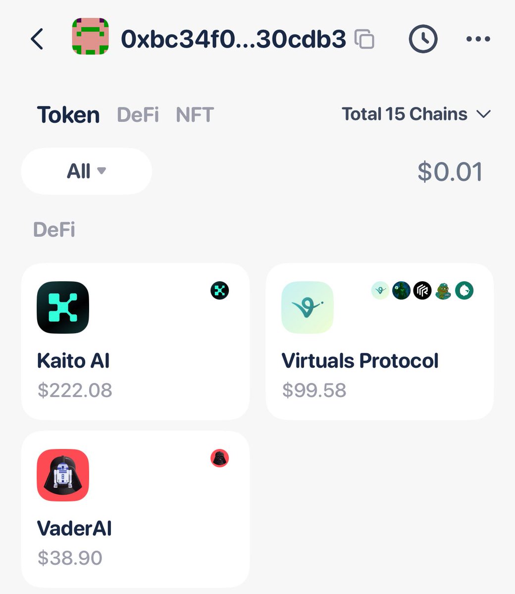 Nortier (@nortiernft) on Twitter photo Got adviced <a href="/Rabby_io/">Rabby Wallet</a> wallet yesterday
Real gamechanger to check your portfolio
It even lets you monitor staked tokens Got adviced <a href="/Rabby_io/">Rabby Wallet</a> wallet yesterday
Real gamechanger to check your portfolio
It even lets you monitor staked tokens