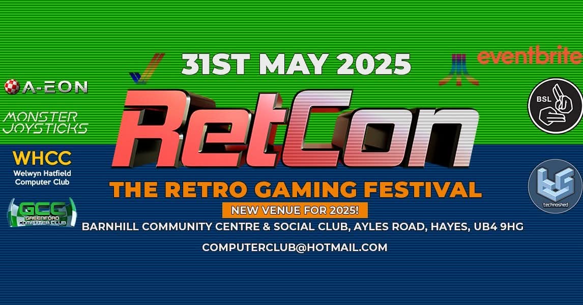 Hoy se celebra la RetCon 2025 en Londres y ESPectrum estará presente de la mano de Carlo Brini AKA <a href="/dopierrex/">DopierRex ZX</a> , nuestro representante en UK 🥳

También hay representación española gracias a los chicos de la <a href="/auamstrad/">Club AUA</a> que han volado hasta allí 👏