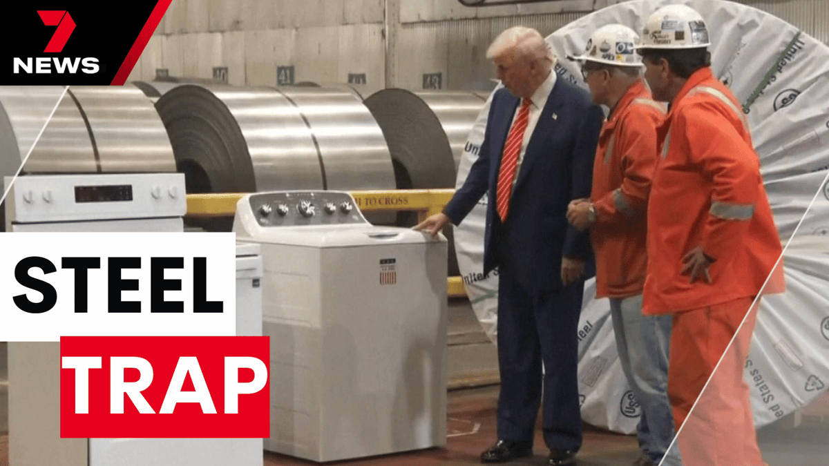 The Australian steel industry is reeling tonight after Donald Trump extended his trade war by doubling steel tariffs to 50%. 

The move has angered the Albanese government with senior ministers labelling the hike unjustified and not the act of a friend. youtu.be/WfyjbXOIJi0