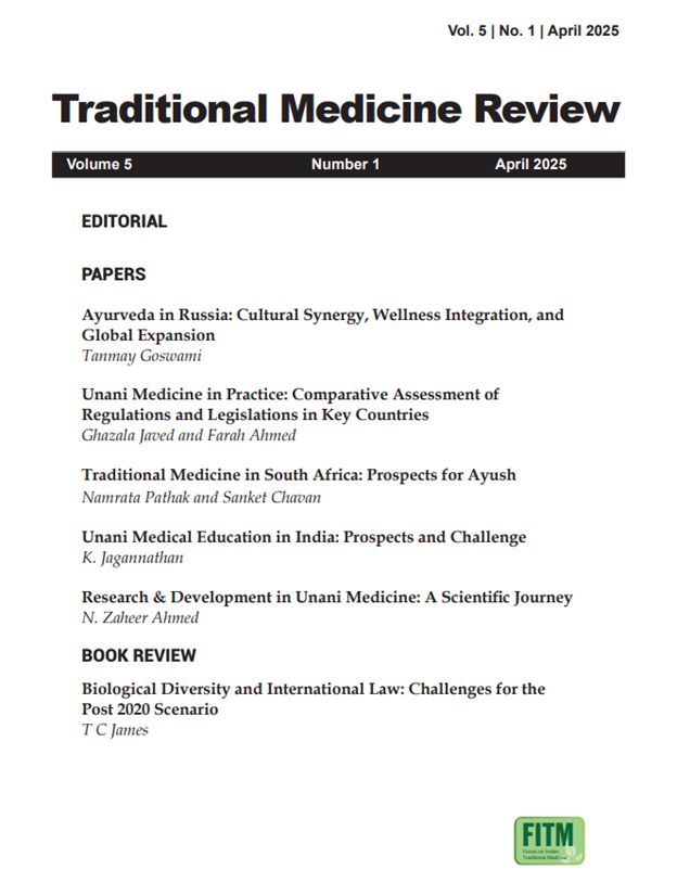 Forum on Indian Traditional Medicines (@fitm14) on Twitter photo 📢The latest issue of Traditional Medicine Review is out! Papers study the footprints of Ayush across continents and efforts at strengthening systems like Unani
Open access ➡️bit.ly/45x3AKl
<a href="/Sachin_Chat/">Sachin Chaturvedi</a> <a href="/moayush/">Ministry of Ayush</a> <a href="/javed_ghazal/">Dr. Ghazala Javed</a> <a href="/Tanmaitreya/">Tanmay Goswami</a> 📢The latest issue of Traditional Medicine Review is out! Papers study the footprints of Ayush across continents and efforts at strengthening systems like Unani
Open access ➡️bit.ly/45x3AKl
<a href="/Sachin_Chat/">Sachin Chaturvedi</a> <a href="/moayush/">Ministry of Ayush</a> <a href="/javed_ghazal/">Dr. Ghazala Javed</a> <a href="/Tanmaitreya/">Tanmay Goswami</a>
