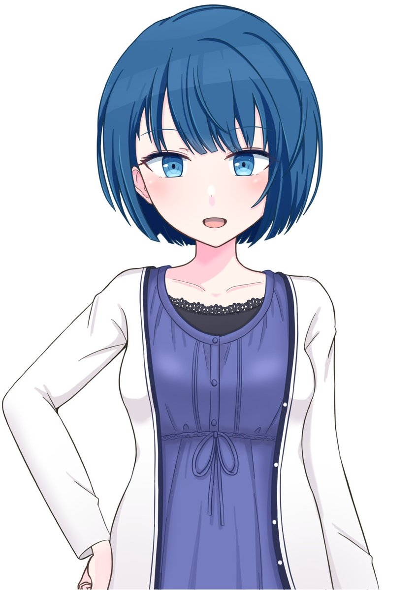 新しく遥の立ち絵をブラッシュアップしました～
こう見ると結構変わったな～
今回← →前回 