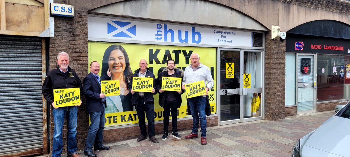 Anniesland SNP (@annieslandsnp) on Twitter photo Team Anniesland out early today in Hamilton.
Vote for <a href="/KatyLoudonSNP/">Cllr Katy Loudon</a> on Thursday June 5th.
#ActiveSNP #VoteSNP Team Anniesland out early today in Hamilton.
Vote for <a href="/KatyLoudonSNP/">Cllr Katy Loudon</a> on Thursday June 5th.
#ActiveSNP #VoteSNP