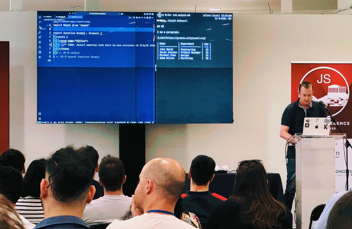 ythecombinator's tweet image. Hey @DavidKPiano, our amigo @erikras is out here in @cityjsconf Athens using useEffect to build light bulb switches... Thoughts?