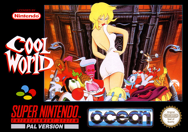 SnesLegacy's tweet photo. I was able to get a better source for the Cool World Pal exclusive game and remade it. Here's my old version and the new one. I hope you can tell which is which. And remember you have more content in my patreon, or if you can and want, you can support us to get more things. https://t.co/RIdjpCttyZ