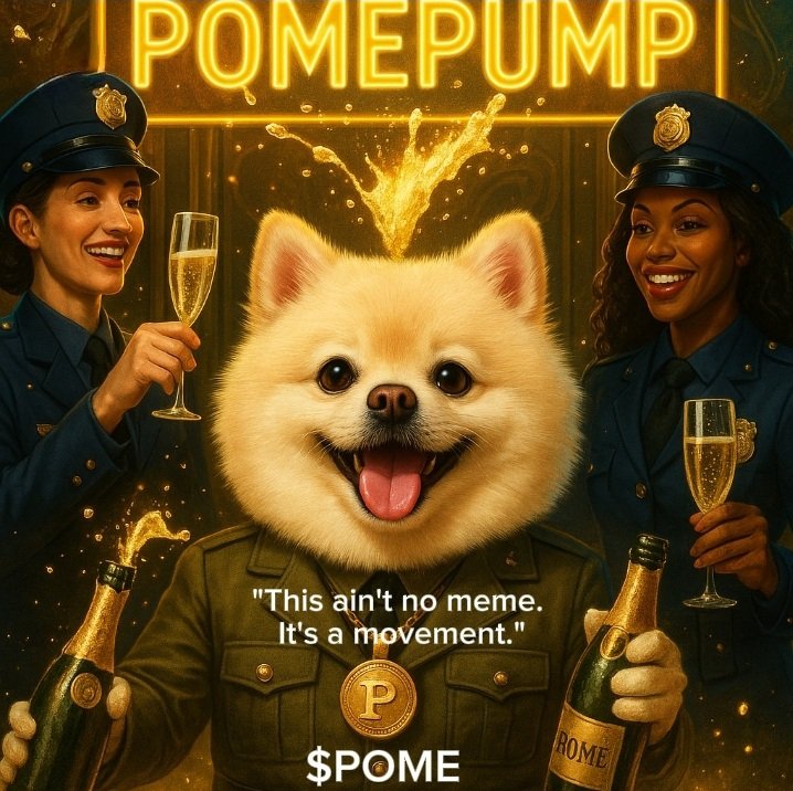 pomepump's tweet photo. Bottles up. Rugs down.
#MEME #POME
#Solana #POMEPUMP #RugSnipers https://t.co/lgH9SKpLEY