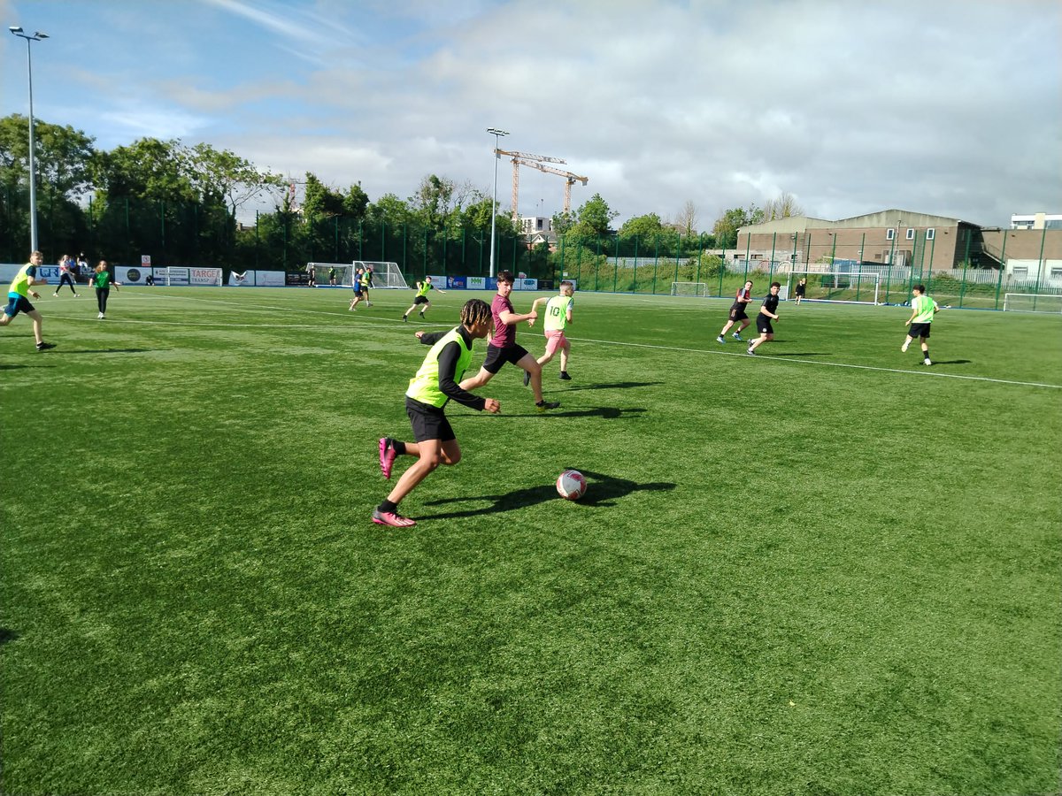 Annual last day football games 

2nd years won 5-3 on penalties 

Staff won 1-0 against 5th years although the 5th years. Well done to everyone who was involved👏