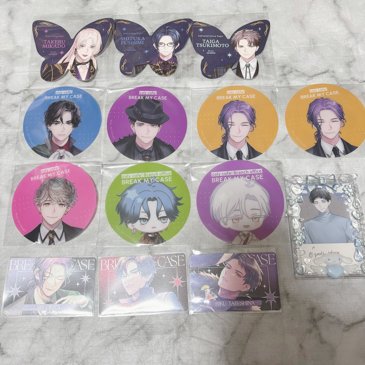 ｜交換｜ブレマイ アニバストア 特典 コースター

譲｜皇坂 樋宮 槻本 隠岐谷 節見 御門 
祠堂 立科 新名

求｜同種 神家

✧ 6/4午後渋谷か池袋手渡しまたは郵送交換

✧ 🦋型カードは1点のみ求めています

お気軽にお声掛けください𓂃𓈒𓏸𓐍