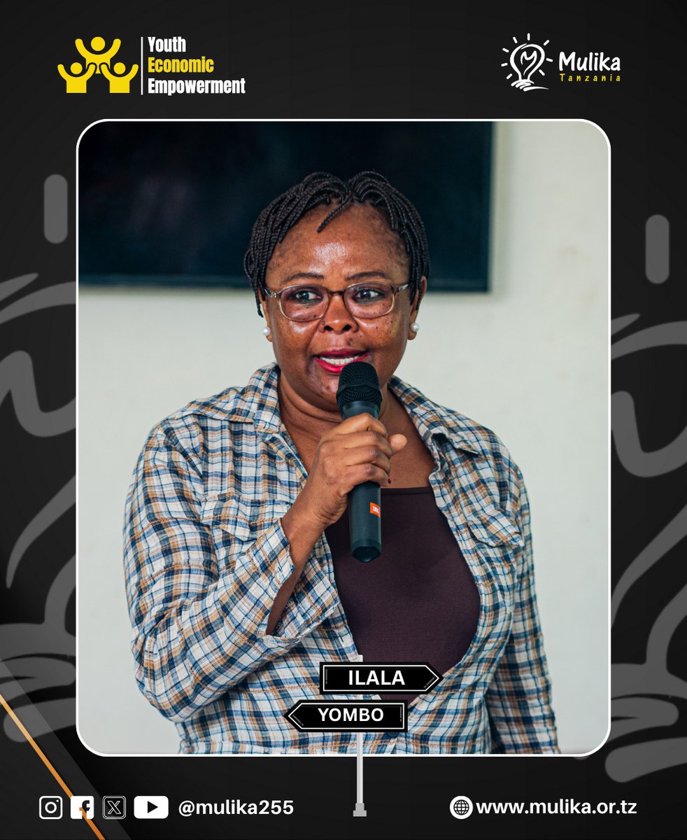 Madam Shayo, Mtendaji mtaa wa  Yombo. Akiongea na washiriki wa mafunzo amewaambia Changamoto si mwisho ni daraja la mafanikio. MULIKA &amp; KIWOHEDE wamewaletea maarifa na fursa za kujitegemea kiuchumi. Shikilia kila nafasi kwa matumaini na busara. 

#YouthEmpowermentTz | #Mulika255
