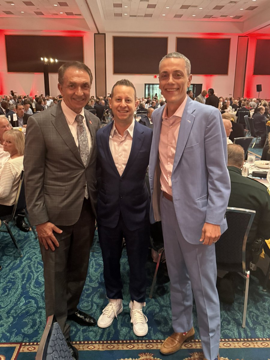 Great time at the Port Everglades Association Economic Engine Report luncheon with the Mayor and the Congressman!