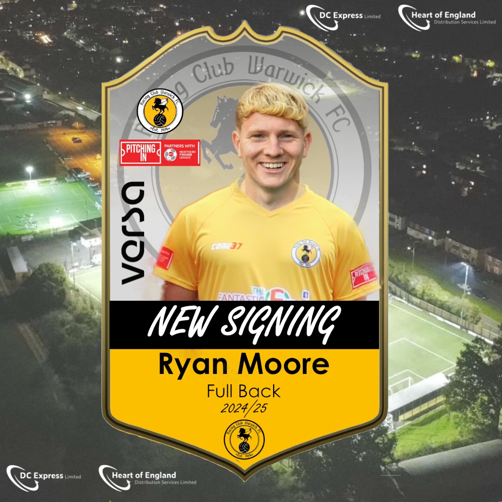 𝐍𝐞𝐰 𝐒𝐢𝐠𝐧𝐢𝐧𝐠 ✍️ 

We are pleased to announce the clubs 1st new signing for the 2025/26 season 

𝑹𝒚𝒂𝒏 𝑴𝒐𝒐𝒓𝒆 

The former Birmingham City fullback joins from Bedworth United, where he made over 150 appearances over 4 seasons 

#UTR 🟡⚫