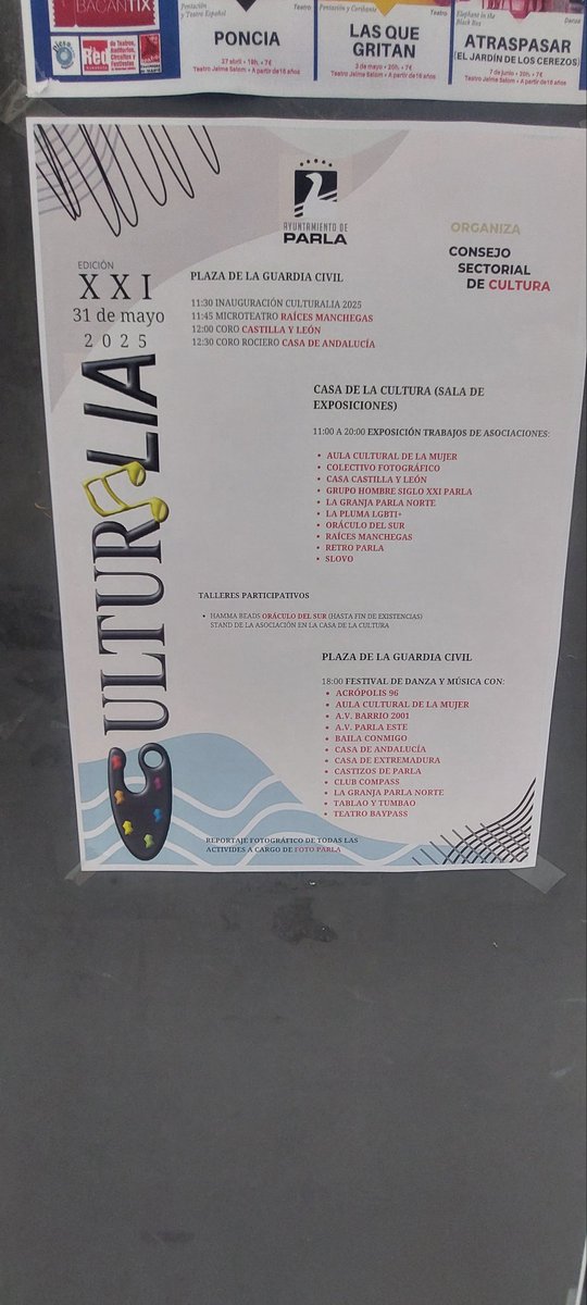 CFotoParla's tweet photo. Durante toda la jornada se hacen multitud de actividades organizado por las asociaciones culturales de nuestra ciudad. No hay excusa para no pasarse y conocerlos. 
Grande la gente que lucha y cree en #Parla. https://t.co/9AihVCE4q0